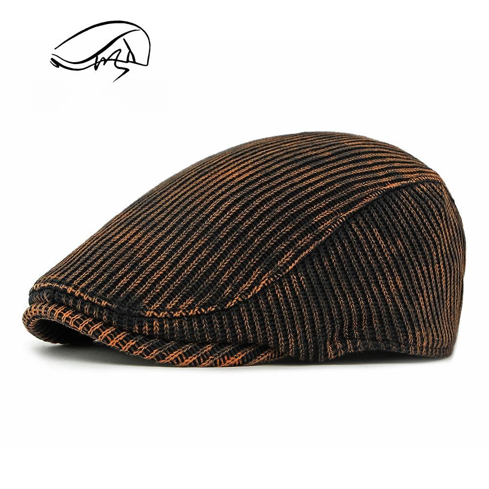 1pc Women Beret Newsboy Hat for Men French Corduroy Cap Classic Autumn Winter Visor Beret Hat Solid Color Cabbie Cap for Outdoor