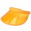 Korean-Style Unisex PVC Sunshade Topless Hat for Spring, Summer, and Autumn
