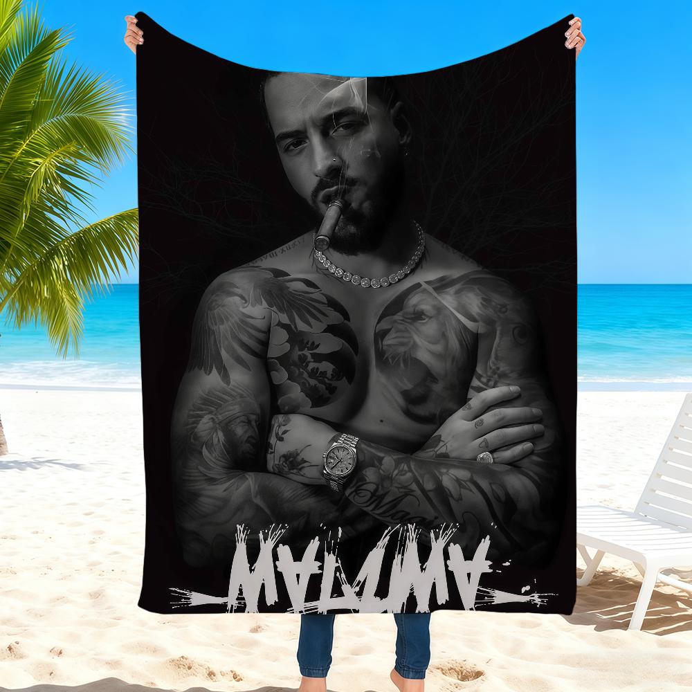 Singer M-Maluma Blanket Super Warm Comfortable Plush Throw Blanket Child Home Sofa Bedroom Gift
