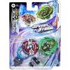 Beyblade Burst Surge Speedstorm, Dual Pack Origin Achilles A6 et Tyros T6