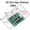 3S 25A Літій-іонний 18650 BMS PCM Плата захисту акумулятора BMS PCM із балансом для літій-іонного Lipo акумулятора Cell Pack Module DIY