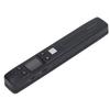 Portable Scanner Handheld HD Color Black Compact Mobile Document Scanner for Home Office