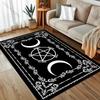 Mysteriöser Fünfeckiger Musterdruck Teppich für Wohnzimmer Schlafzimmer Bettseite Sofa Tisch Bodenmatte Große Größe Heim Bereichsteppich Dekor