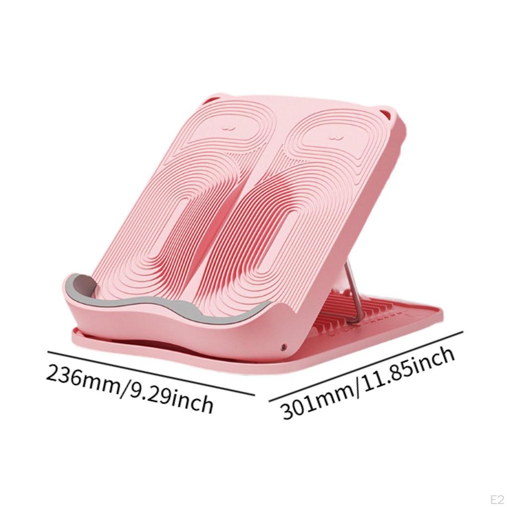 Waden-Dehnbrett 12 Stufen Verstellbar Bein Knöchel Übung Tragbar Fitness für