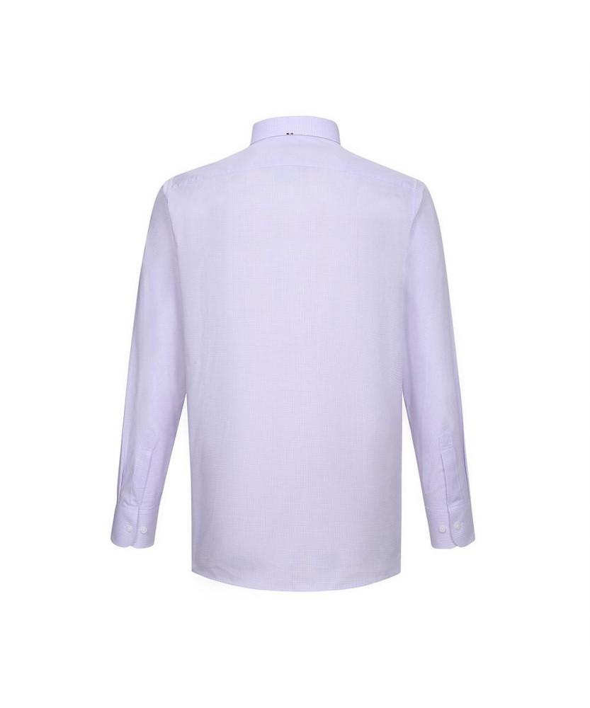 Dagseusyeocheu 100% Cotton Micro Check Shirt_Dlp1Shdl221V1