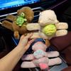 Cute Capybara Slap Bralets Stuffed Animal Capybara Doll Huggers Snap Ring Band Plush Toy Wrist with Turtle Kid Toy Gift