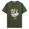 Top Gun Maverick Goose Personalized Cotton Tshirt For Unisex Unisex Streetwear Fitness Tees Film Original Graphic Apparel Casual