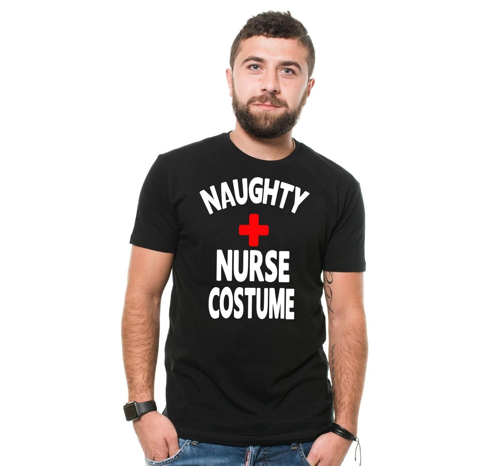 Funny Halloween Costume For Women Naughy Nurse Costume Halloween Nurse Shirts 4XL