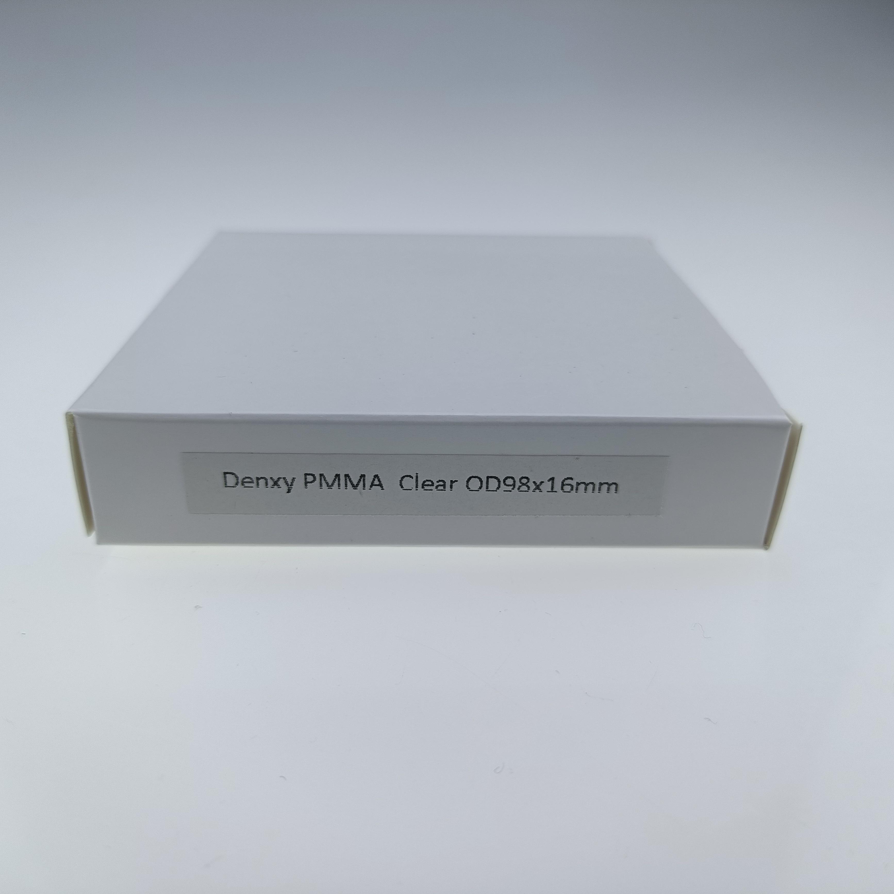 

1 шт. Зубной диск ПММА Прозрачный блок из смолы CAD/CAM Материал для стоматологической лаборатории Для изготовления временного моста Стоматология Реставрации 98*16