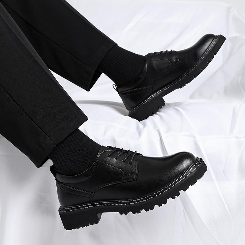 Mode Schnürleder Herrenschuhe Klassische Herren Hochzeitsschuhe Luxusmarke Herren Freizeitschuhe Klassische Herren Bequeme Oxfordschuhe