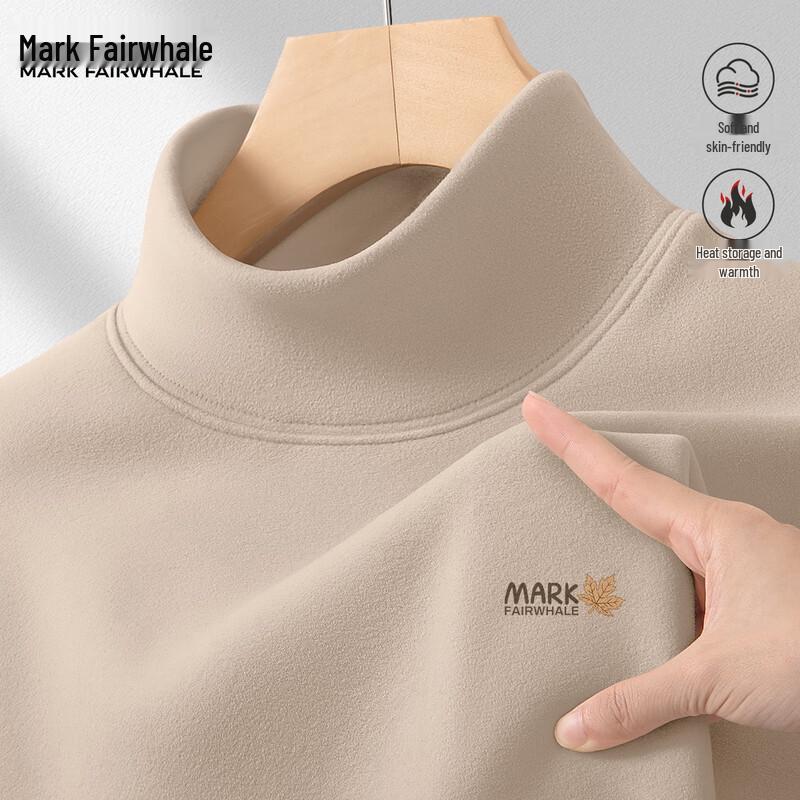 Mark Hua Fei Men s Thermal Turtleneck Long-Sleeve T-Shirt 3XL