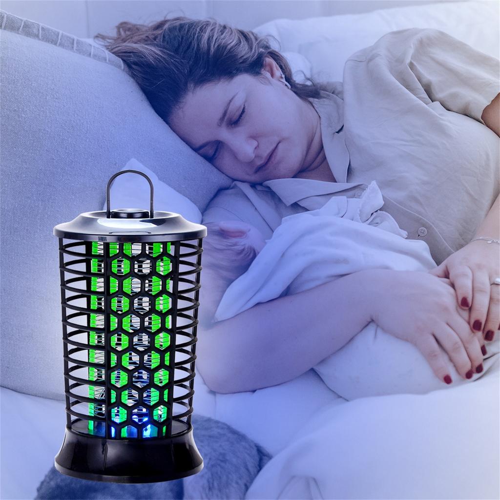 Portable LED 360° USB Outdoor Indoor Mosquito Lamp Electric Zapper,for Home Indoor And Outdoor Use