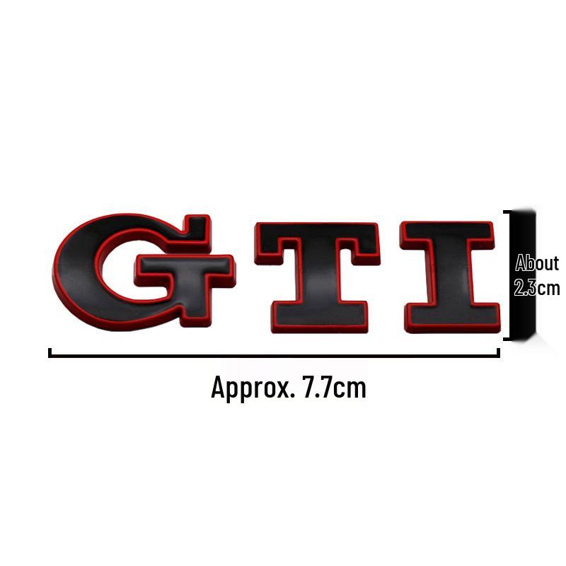 Volkswagen POLO Golf GTI 6 & 7 Emblem Rabbit Tail Sticker