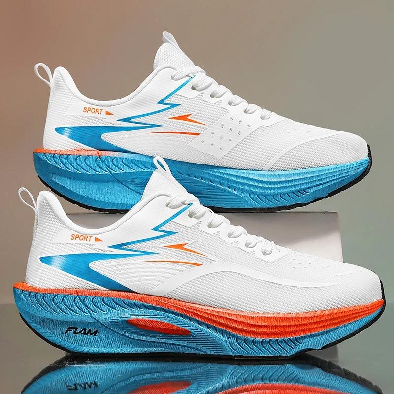 Men Sports Running Shoes Casual Breathable Lightweight Women Comfortable Athletic Nonskid Walking Outdoors Sneakers