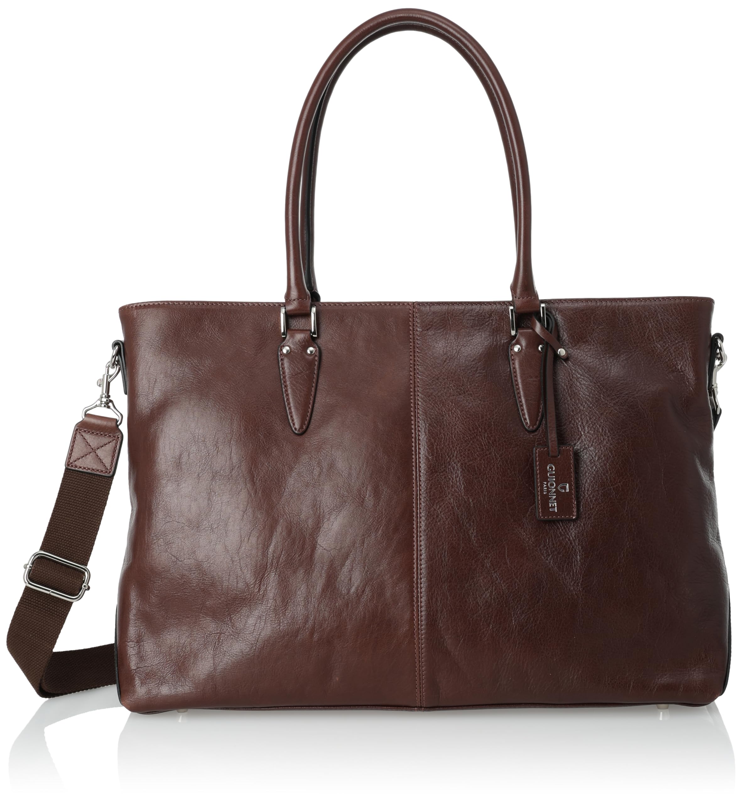 Мужская сумка-тоут Gione PG006, 2-в-1, цвет CHOCO