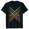Drummer Retro Evolved Drummer Set T Shirt Original Cotton Short Sleeve Destruction Silent Drummer Pattern Printed Short Sleeve