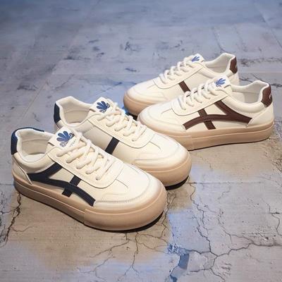 Thick-soled Little White Shoes Children's Spring New Ins Trendy Breathable Versatile Casual Student Sports Board Shoes