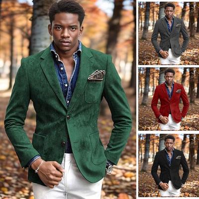 Casual Men's Suit Fashion Large Size Jacket