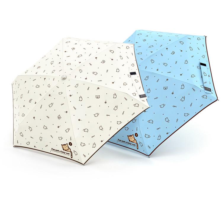 OLYCAT Foldable Umbrella: UV Protection & Waterproof for Women