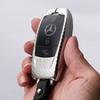 Zinc Alloy Car Key Case Cover Shell For Mercedes Benz AMG A C E S G Class GLC CLE CLA GLB GLS W177 W205 W213 W222 X167