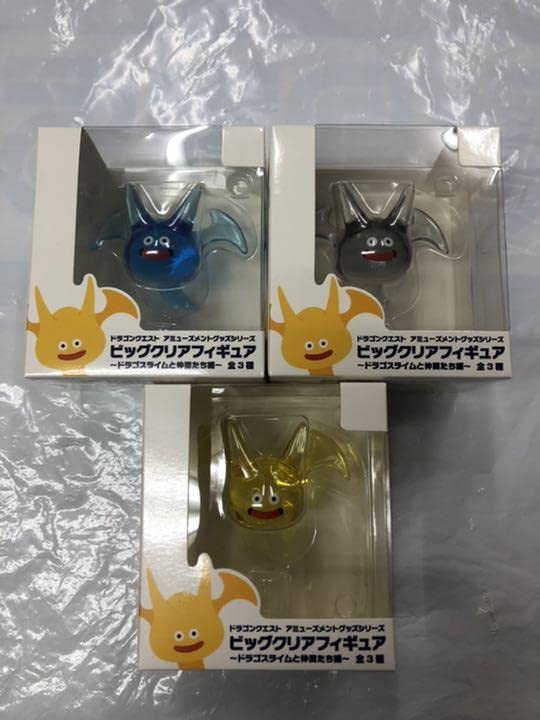 

Big Clear Figure Drago Slime and Friends Edition 3 types set