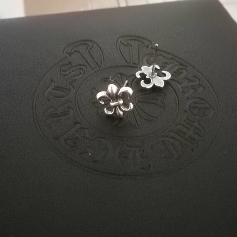 

Винтажные серебряные серьги-гвоздики с крестом и цветком, гексаграммой в виде звезды Крофт, мужские и женские модные серьги в стиле панк с бриллиантами