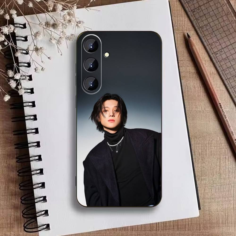 Hot E-ATEEZ Kpop Phone Case For Samsung Galaxy A73,A21s,A22,A31,A52,A53,A71,A41Soft Black Shell