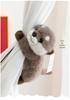 Adorable Otter Plush Toy Pendant – Cute Marmot Figurine Ornament Gift
