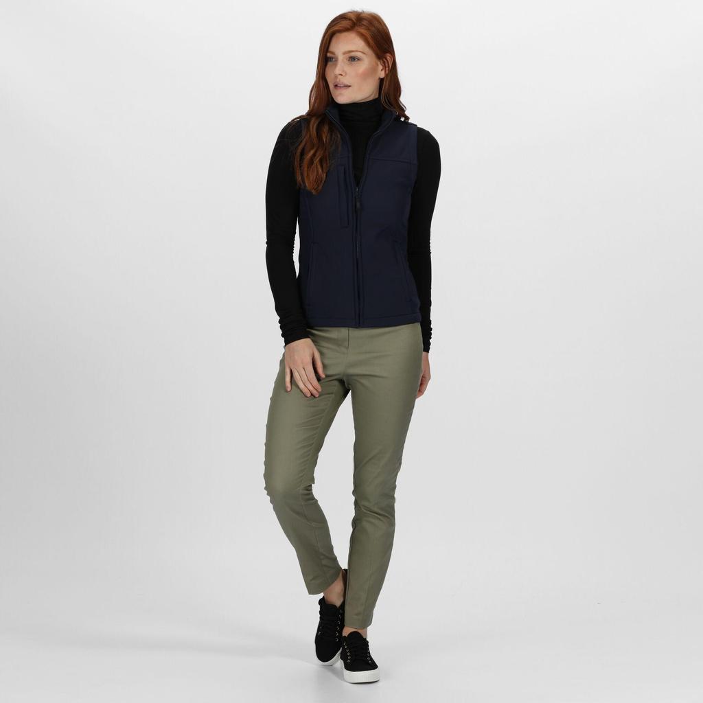 Regatta Womens/Ladies Flux Softshell Bodywarmer / Sleeveless Jacket (Water Repellent & Wind Resistant)