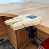 Versatile Jewelry Display Clamp Adjustable Width Benchtop Pin Tabletop Jewelry Holder for Jewelers and Photographers