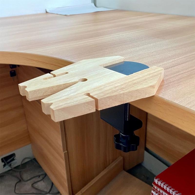 Versatile Jewelry Display Clamp Adjustable Width Benchtop Pin Tabletop Jewelry Holder for Jewelers and Photographers