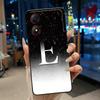 New Design Letter Flower Pattern Soft Silicone Black Phone Case For ZTE Blade A34 4G Anti-scratch Shell ZTE Blade A34 4G Casing