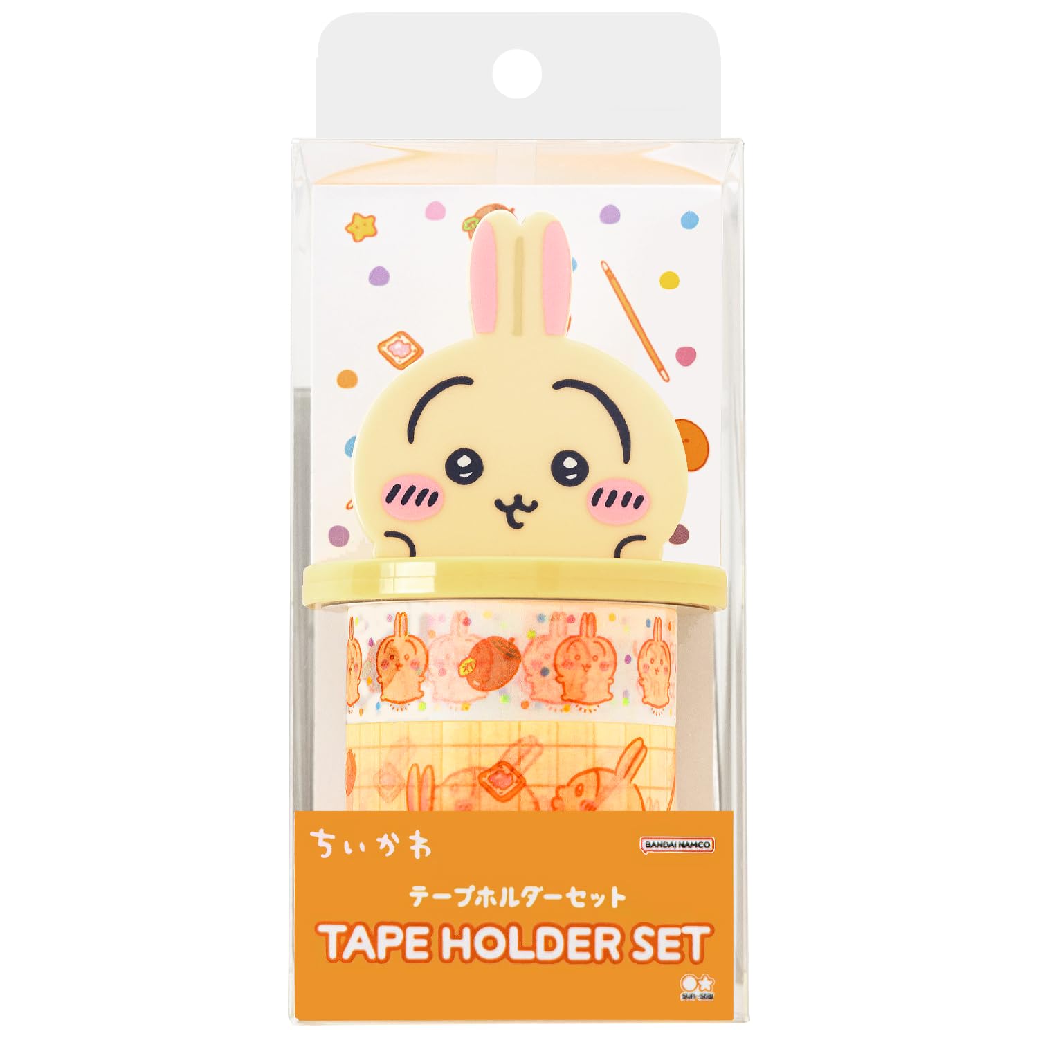 

Канцелярский держатель для скотча Chiikawa с маскирующим кроликом S8813132 Sun-Star Скотч, Дизайн,
