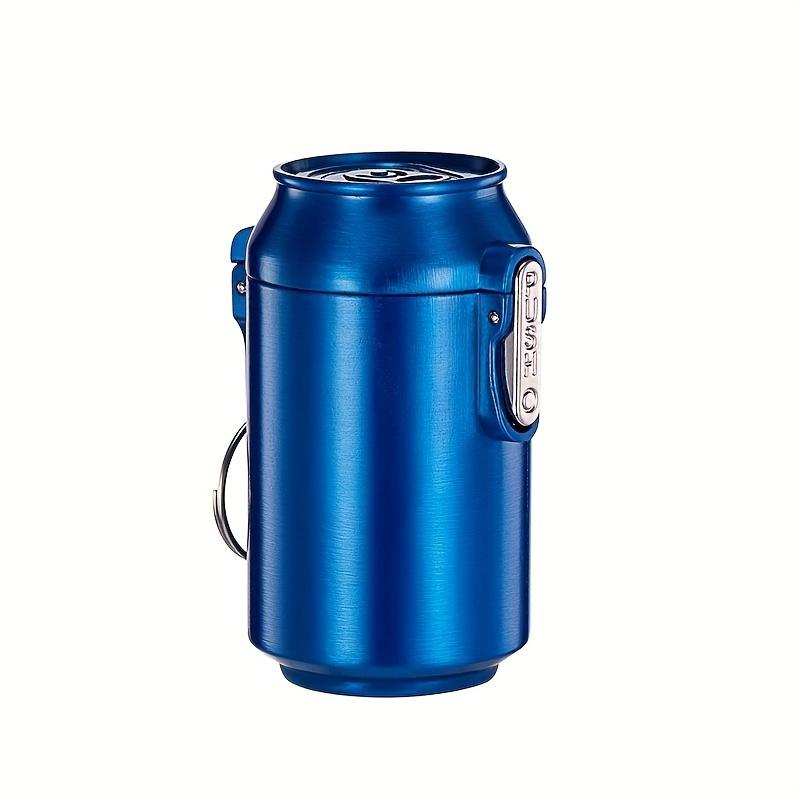 Portable Metal Ashtray, Durable Metal Portable Ashtray Ideal for Car, Bedroom, Living Room, Perfect Gift for Men