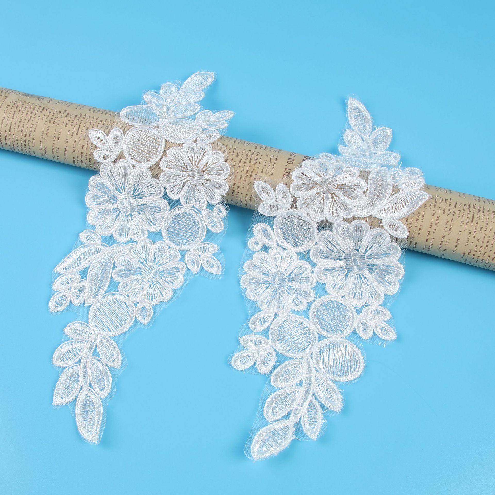 

Guangzhou Car Bone Pair Of Flowers Wedding Dress Evening Dress Children S Princess Dress Patch Pair Of Flowers Bridal Headgear Headband Accessories Benbai/Bone Rope