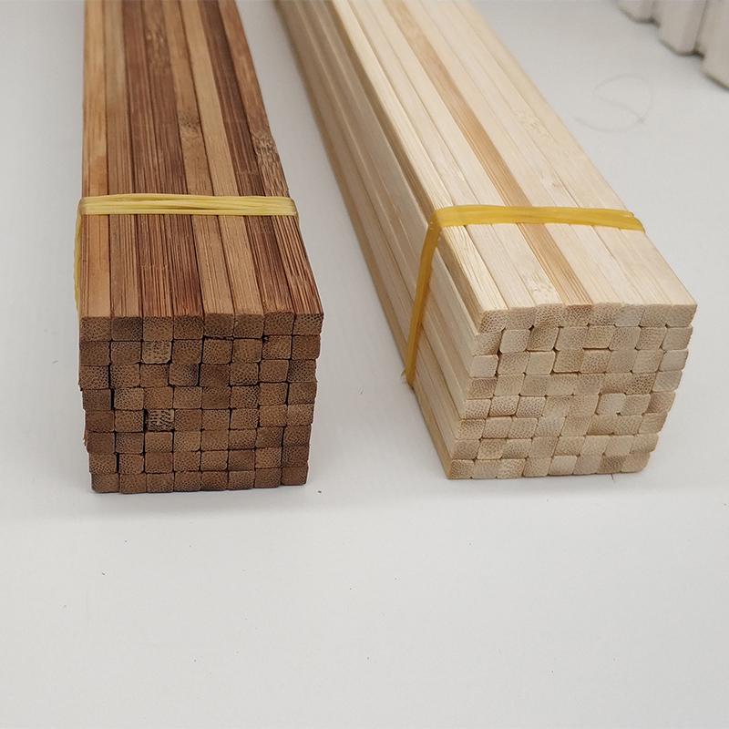 Carbonized Bamboo and Wooden Sticks for Model Building and DIY Projects