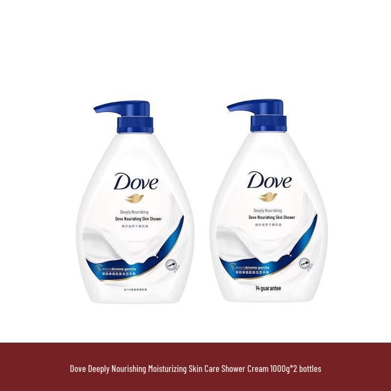 Dove Глубоко питающий лосьон для душа, 2 x 1000 г