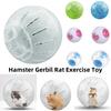10/12cm Hamster Sportball Outdoor Sportball Bodenläufer Ratte Kleintier Nagetier Mäuse Ball Bälle Ratte Hamster Rennmaus Ratte Bewegungsspielzeug