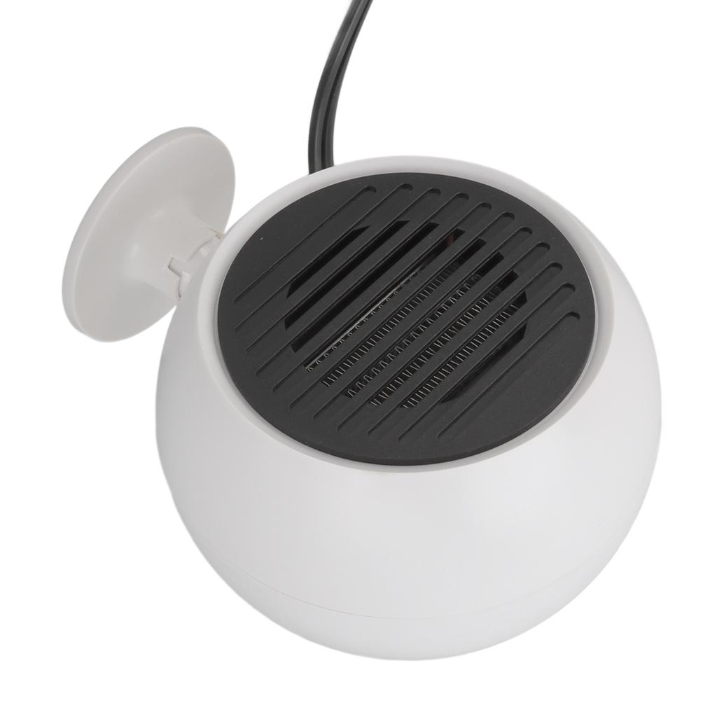 Autoheizung Konstante Temperatur Geräuscharm Weitwinkel 360 Grad Einstellbarer Autoheizlüfter Weiß 24V