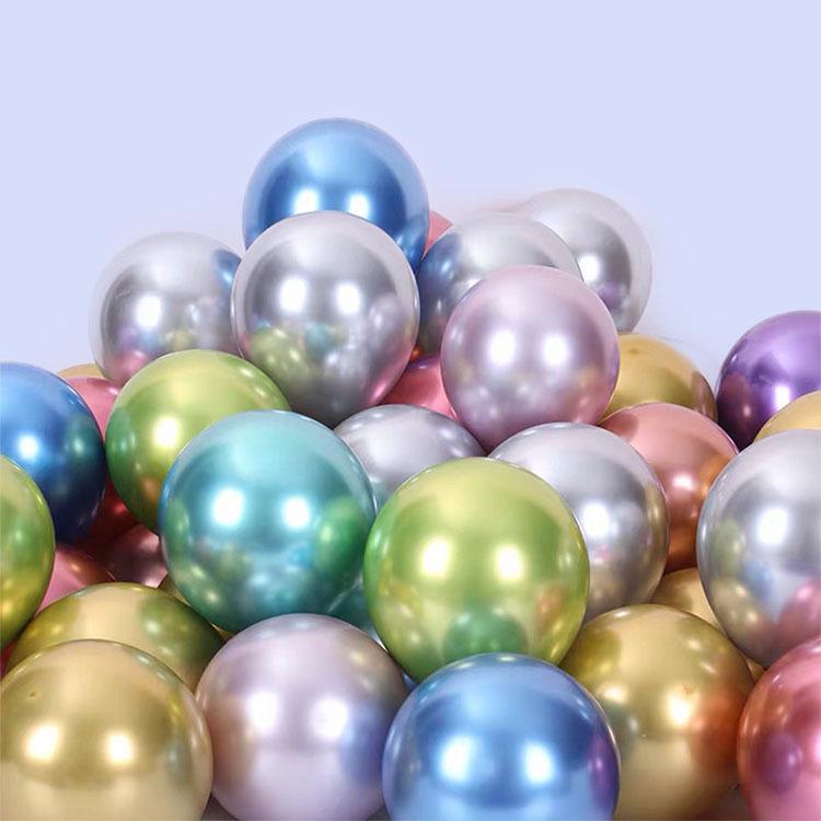 Metallic Helium Balloons: 10'' & 12'' for Weddings, Birthdays & Parties