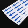 4 Sheet Self-Adhesive Labels Rectangle Arrow Stickers Small   Industrial Work
