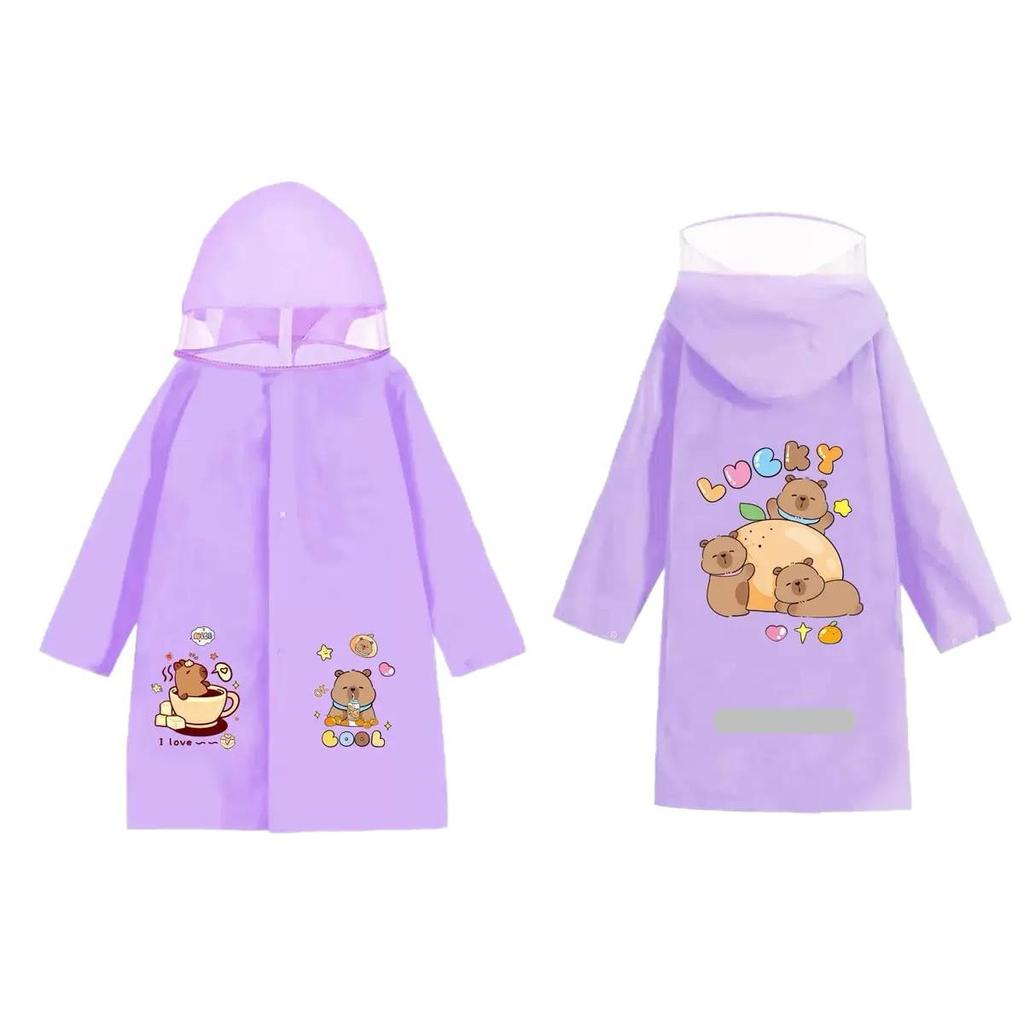 Full-Body Waterproof Kids' Raincoat - School-Friendly, Stormproof Design for Boys & Girls