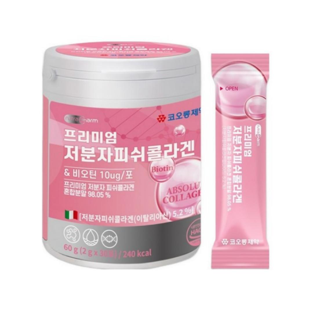 

[Kolon] Premium Low Molecular Fish Collagen 30p / Grape Flavor 1box (30stick)