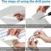 5 Hojas Brillantes Pegatinas de Diamantes de Pedrería de Cristal Autoadhesivas 2 mm Gemas Brillantes Manualidades DIY Decoración para Coche Teléfono Suministros de Costura