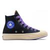 Chuck 70 Converse High 'Ribbon Laces - Black Blue Flame' A07976C