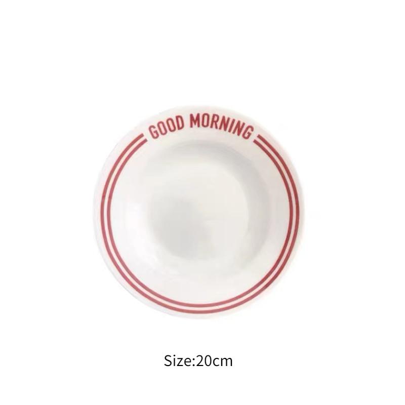 

Винтажные керамические тарелки для еды Керамическая посуда Тарелка для десерта Тарелка для торта Ужин