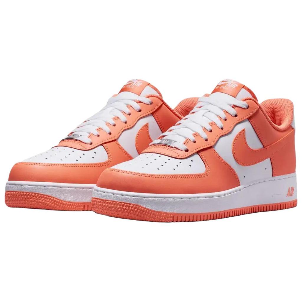 Nike Air Force 1 Orange Frost Unisex Sneakers White FJ4146-127