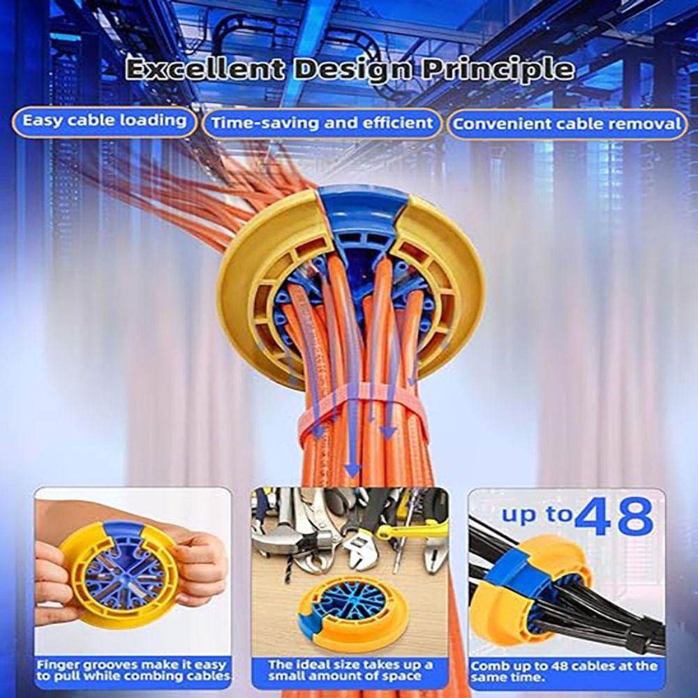 Wire Comb Cable Dresser Bundler Ethernet Cable Organizer Tool Network Cable Management Tools  Wires