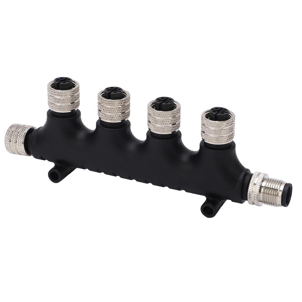 for NMEA 2000 T Connector 5 Pin IP67 Waterproof Backbone Drop Cables 4 Port MultiPort Tee Terminator for Lowrance