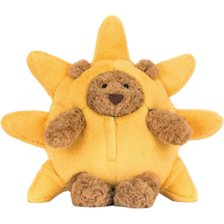 

JELLYCAT Барселонский Медведь Костюм Солнца Куклы Плюшевая Кукла 22см Высота Box Not Included